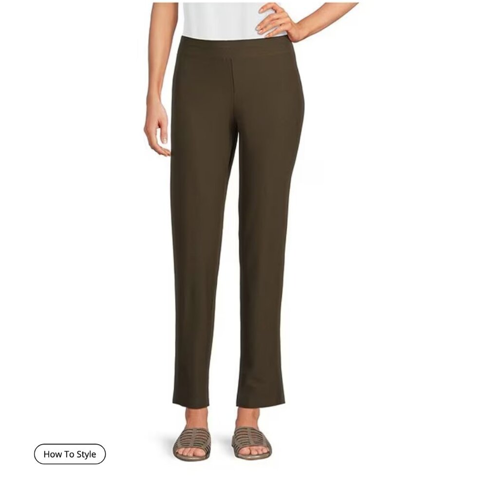 Eileen Fisher Slim Ankle Pants